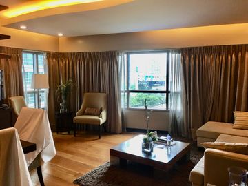Unmatched Views, Unrivaled Comfort: TRAG (San Lorenzo Tower) - For Sale, 3 Bedroom on the 9th floor. Facing Amenities and Greenbelt Mall, 2 Parking Sl