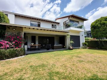 casa en venta la vista country club puebla vista a campo de golf