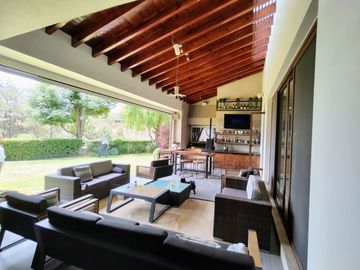 casa en venta la vista country club puebla vista a campo de golf