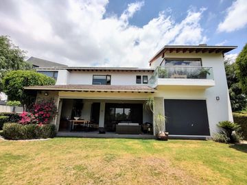 casa en venta la vista country club puebla vista a campo de golf