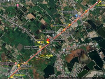RUSH SALE ‼️ COMMERCIAL LOT ALONG BUSY STREET JASA ROAD GUAGUA PAMPANGA ‼️