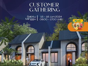 BARU, Rumah Royal Residence 2 Menganti Via Familia Wiyung Gresik DP 0%