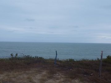 En venta terreno de 10,500 m2 al pie del mar en Engabao en Playas. (JP)