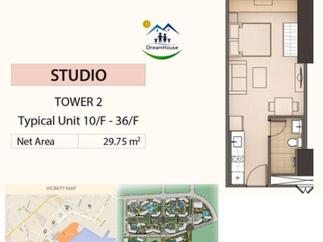 Almost Ready for Occupancy Condo for Sale /Assume in Mandani Bay Suites