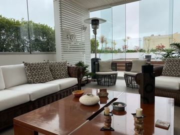 PENTHOUSE EN VENTA EN SAN ISIDRO FRENTE A PARQUE CON TERRAZA