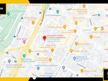 Venta De Departamento En Zamora, Condesa, Cuauhtemoc, Cdmx