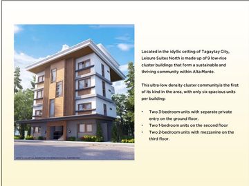 Tagaytay RFO Fully Furnished w/Free Parking Up to 10% Discount!
