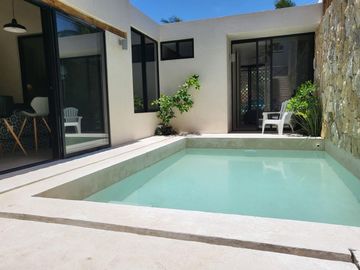 Casa en venta a estrenar en Chicxulub Puerto - A tan sólo 200 metros del mar