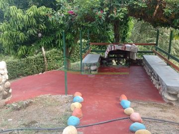 VENDEMOS HERMOSA FINCA CON ARBOLES FRUTALES Y LAGO.