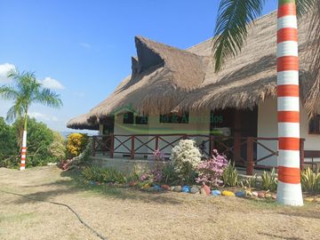 VENDEMOS HERMOSA FINCA CON ARBOLES FRUTALES Y LAGO.