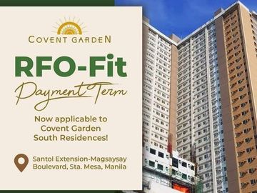 Condominium Sta. Mesa Rent to own Covent Garden in Santa Mesa Manila PUP