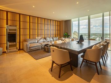 Departamento amueblado en Venta, Sls Harbour Beach Residences, Cancún Quintana Roo.