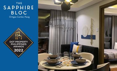 Sapphire Bloc 1 bedroom near Mrt, condo near Ortigas Mall Condo in Ortigas, Condo in Ph, RFO,  Preselling condo in Ortigas
