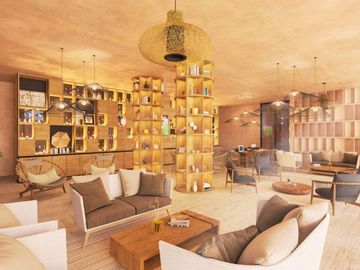 Penthouse con alberca privada y vista al mar, en venta Telchac.