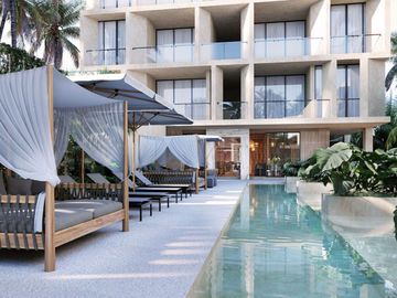 Penthouse con alberca privada y vista al mar, en venta Telchac.