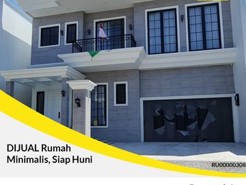 Rumah Mewah Furnish 4+1 KT, International Village, Citraland, Surabaya