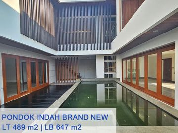 Rumah MEWAH Baru Dijual Di Lokasi Primer Pondok Indah Jakarta Selatan