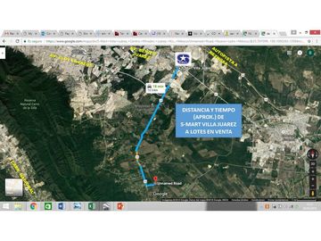 VENTA 4 Lotes Campestres en La CIENEGUITA a 800 m Carr. Juarez-Santiago, Tranqui