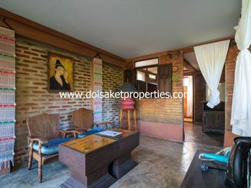 (RS004-13) Beautiful Lanna-Style Resort with Restaurant, Spa, and Coffee Shop for Sale in Doi Saket, Chiang Mai, Thailand