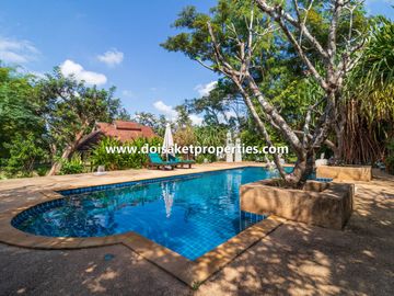 (RS004-13) Beautiful Lanna-Style Resort with Restaurant, Spa, and Coffee Shop for Sale in Doi Saket, Chiang Mai, Thailand