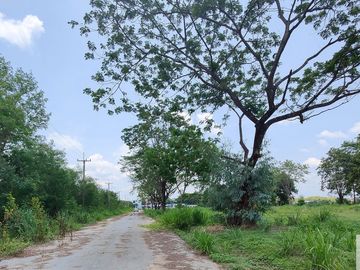 Land for sale, 13 rai, super highway. Chiang Mai - Lamphun (Highway No. 11) width 74 meters, depth 315 meters, price 135 million.