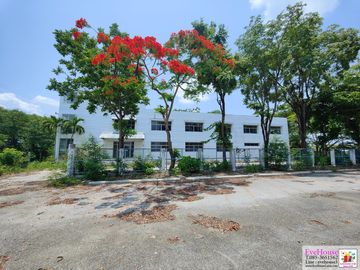 Land for sale, 13 rai, super highway. Chiang Mai - Lamphun (Highway No. 11) width 74 meters, depth 315 meters, price 135 million.