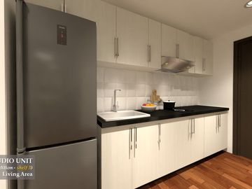 Studio with Balcony Unit in Ivory Residences Bajada Davao City