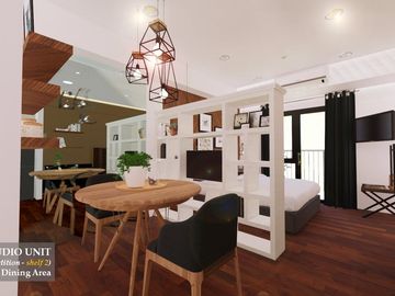 Studio with Balcony Unit in Ivory Residences Bajada Davao City