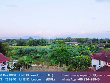 More-072LS Land for sale in Chiang Mai 1 rai 1 ngan 13 sq.wa. near the outer ring road Don Kaeo Sub-district. Mae Rim District, Chiang Mai