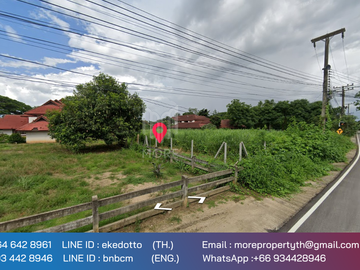 More-072LS Land for sale in Chiang Mai 1 rai 1 ngan 13 sq.wa. near the outer ring road Don Kaeo Sub-district. Mae Rim District, Chiang Mai