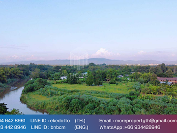 More-072LS Land for sale in Chiang Mai 1 rai 1 ngan 13 sq.wa. near the outer ring road Don Kaeo Sub-district. Mae Rim District, Chiang Mai