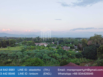 More-072LS Land for sale in Chiang Mai 1 rai 1 ngan 13 sq.wa. near the outer ring road Don Kaeo Sub-district. Mae Rim District, Chiang Mai