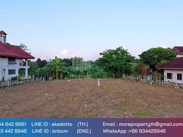 More-072LS Land for sale in Chiang Mai 1 rai 1 ngan 13 sq.wa. near the outer ring road Don Kaeo Sub-district. Mae Rim District, Chiang Mai