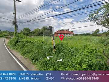 More-072LS Land for sale in Chiang Mai 1 rai 1 ngan 13 sq.wa. near the outer ring road Don Kaeo Sub-district. Mae Rim District, Chiang Mai