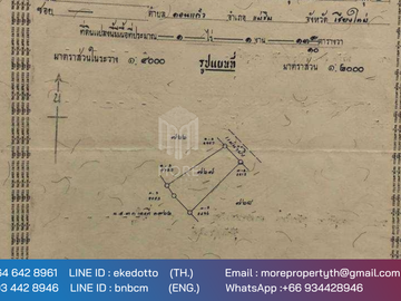More-072LS Land for sale in Chiang Mai 1 rai 1 ngan 13 sq.wa. near the outer ring road Don Kaeo Sub-district. Mae Rim District, Chiang Mai