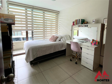 Venta Departamento Providencia – Pocuro 3d-3b Vista despejada
