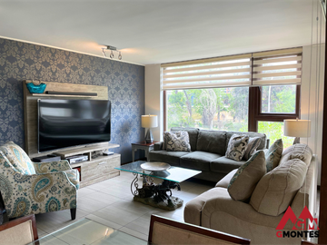 Venta Departamento Providencia – Pocuro 3d-3b Vista despejada