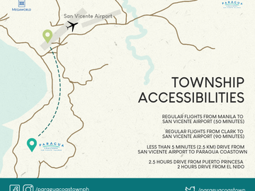 Own a Titled Residential Lots at Paragua Coastown, San Vicente, Palawan