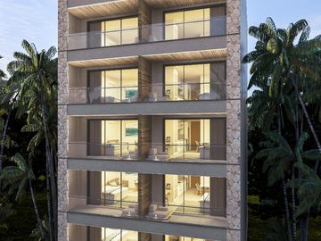 Estudios AMUEBLADOS Y EQUIPADOS CON VISTA AL MAR EN PLAYA DEL CARMEN