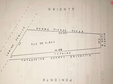 TERRENO EN VENTA EN EL ARENAL