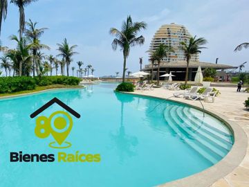 Departamento en venta de 4 recámaras con playa
