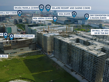 Preselling 38sqm 1 bedroom MOA Pasay Metro Manila No Spot Downpayment