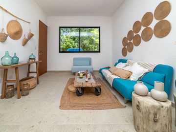 Departamento de 2 habitaciones en privada residencial en Tulum (ACEPTA CREDITO INFONAVIT)
