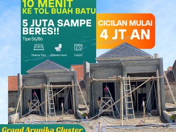 Rumah exclusive Cluster Ciganitri promo 5 juta langsung nyicil dekat tol buah batu