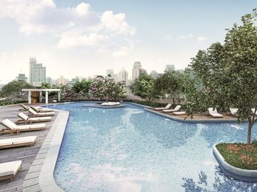 1 bedroom RFO 26sqm Like Rent-to-own Terms near Ayala Ave, Makati Med, Subway - Air Residences Early Move-in