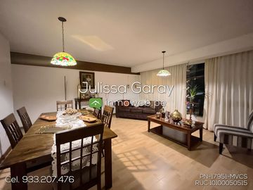 Venta dpto. 2 dorm AT. 92.49m2 con vista a calle + 1 estacionamiento cerca a Larcomar en Miraflores!!