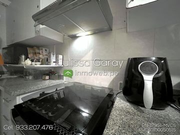 Venta dpto. 2 dorm AT. 92.49m2 con vista a calle + 1 estacionamiento cerca a Larcomar en Miraflores!!