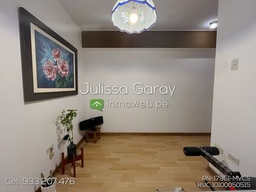 Venta dpto. 2 dorm AT. 92.49m2 con vista a calle + 1 estacionamiento cerca a Larcomar en Miraflores!!