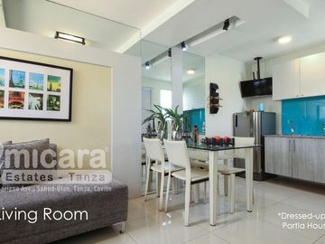 3 BR Rent to Own PAGIBIG Townhouse for Sale at Micara Estates in Tanza, Cavite | Portia Model