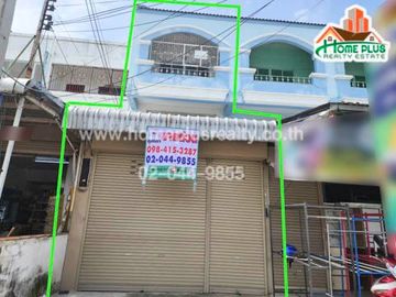 อาคารพาณิชย์ 3 ชั้น ตำบลดีลัง อำเภอพัฒนานิคม ลพบุรี (ใกล้ตลาดเจริญทรัพย์)